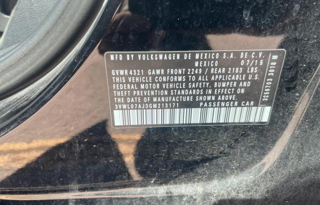 2016 VOLK JETTA SEL - 3VWL07AJ3GM213171