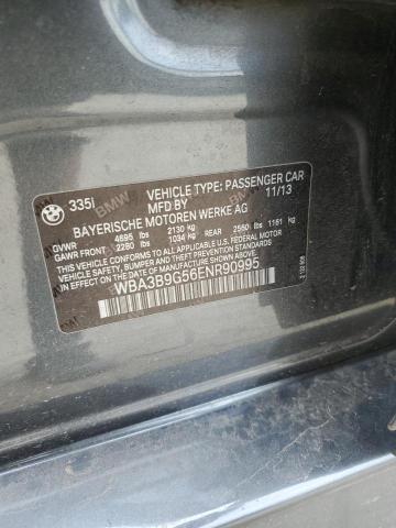 2014 BMW 335 XI - WBA3B9G56ENR90995