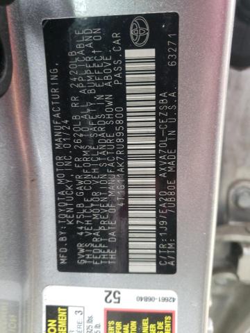 2024 TOYOTA CAMRY SE N 4T1G11AK7RU895800