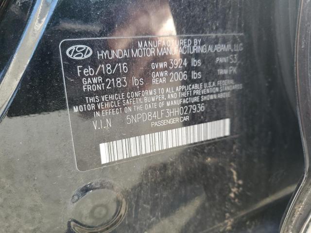 2017 HYUNDAI ELANTRA SE #3304624464