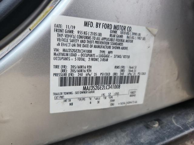 2020 FORD ECOSPORT SE #3283819453