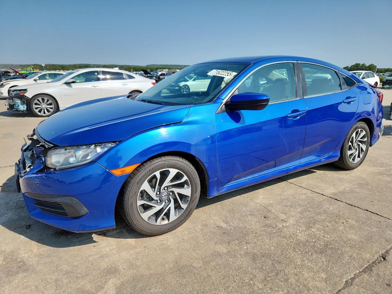 Lot #3246292671 2017 HONDA CIVIC EX