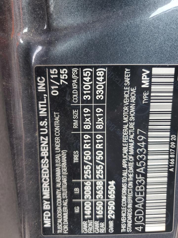 MERCEDES-BENZ M-CLASS 250 BLUETEC