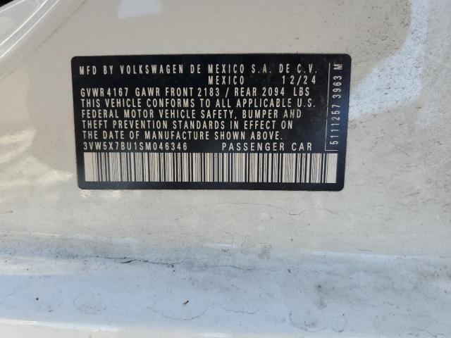2025 VOLKSWAGEN JETTA S 3VW5X7BU1SM046346