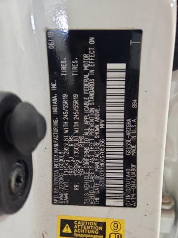 2019 TOYOTA HIGHLANDER 5TDDZRFH0KS705356