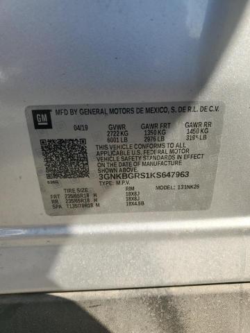 2019 CHEVROLET BLAZER 2LT #3301857966