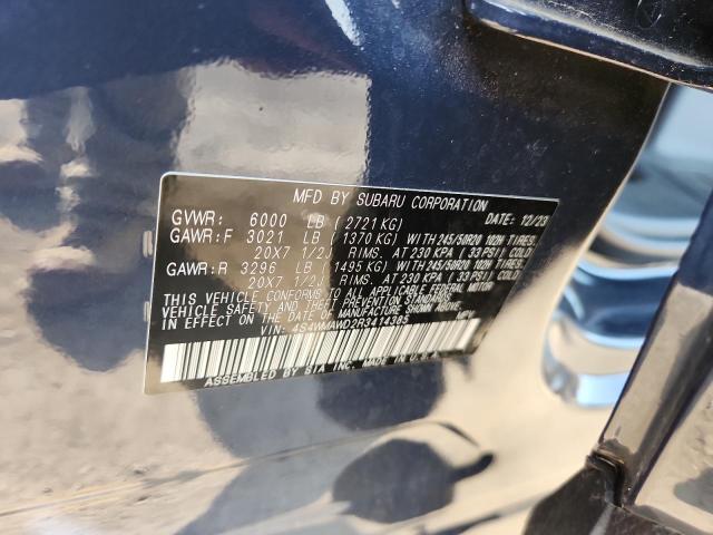 2024 SUBARU ASCENT TOU 4S4WMAWD2R3414385