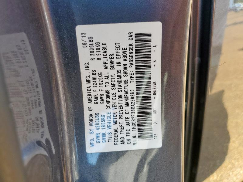 2013 HONDA ACCORD LX - 1HGCR2F36DA239960