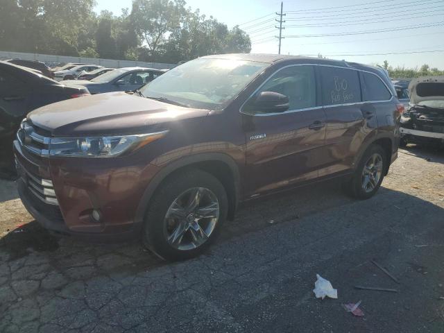 2017 TOYOTA HIGHLANDER HYBRID LIMITED 5TDDGRFH4HS034062