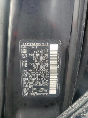 2012 NISSAN JUKE S - JN8AF5MV4CT116220