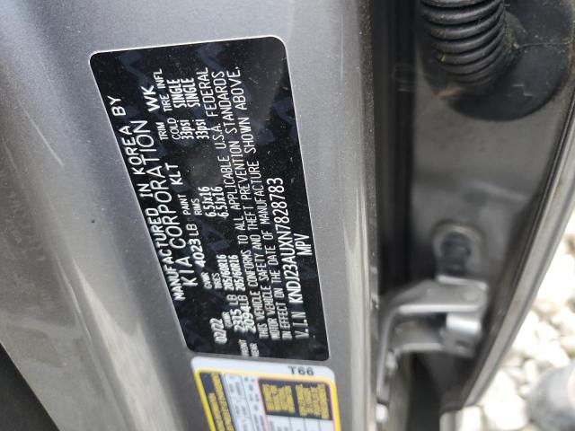 2022 KIA SOUL LX KNDJ23AUXN7828783