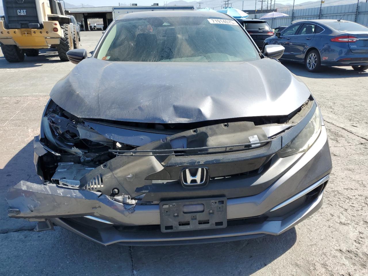 Lot #3309605563 2019 HONDA CIVIC LX