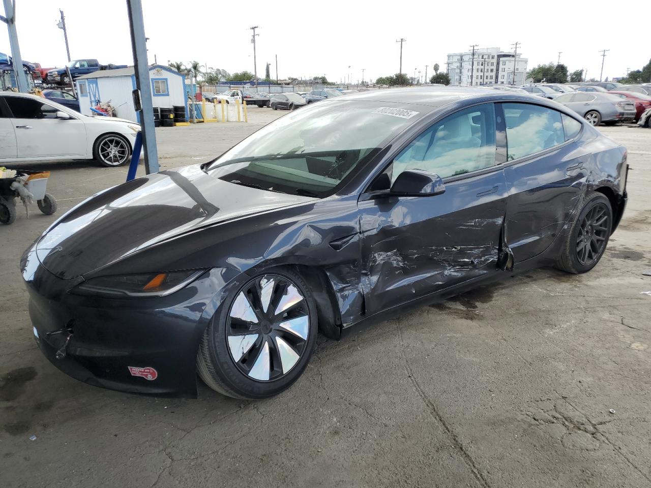 Lot #3291157985 2024 TESLA MODEL 3