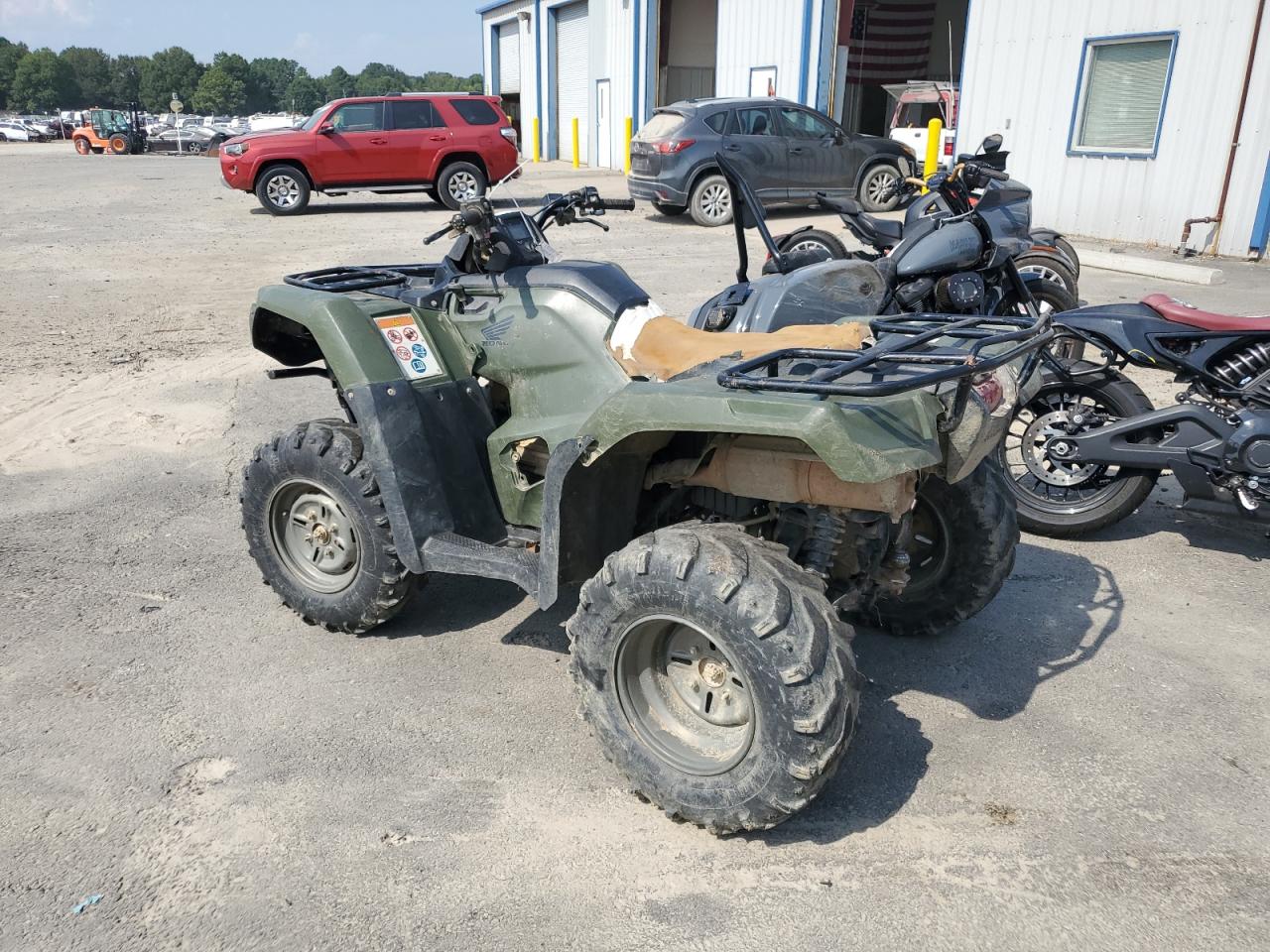 Lot #3276359713 2017 HONDA TRX420 FA