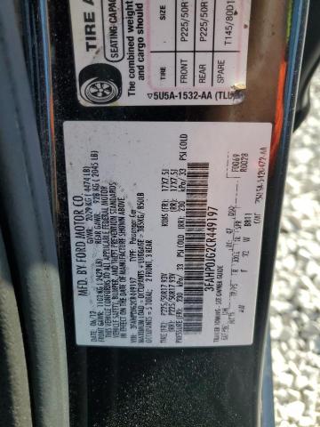 2012 FORD FUSION SEL #3292350317