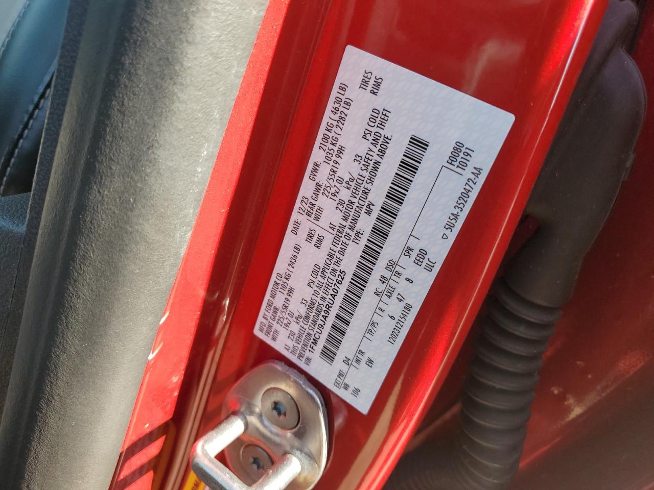 FORD ESCAPE PLATINUM