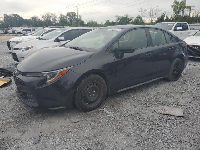 TOYOTA COROLLA LE 2021 black  gas JTDEPMAE7MJ123832 photo #1