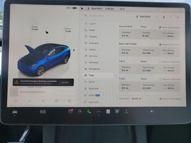 2023 TESLA MODEL Y 7SAYGDEE4PF610802