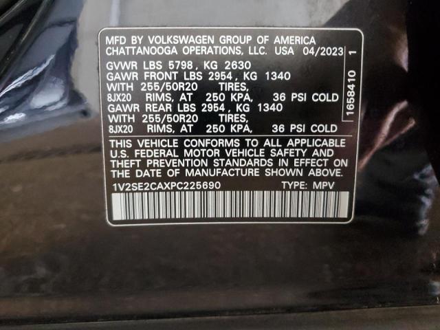 2023 VOLKSWAGEN ATLAS CROSS SPORT SEL R-LINE 1V2SE2CAXPC225690