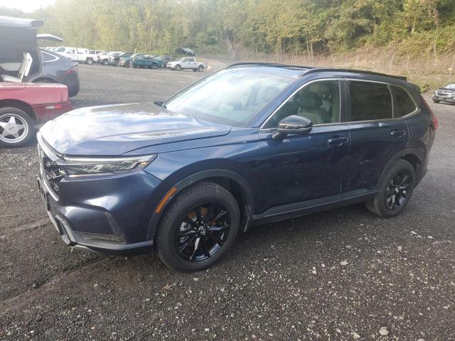HONDA CR-V SPORT 2024 blue  hybrid engine 7FARS6H87RE055157 photo #1