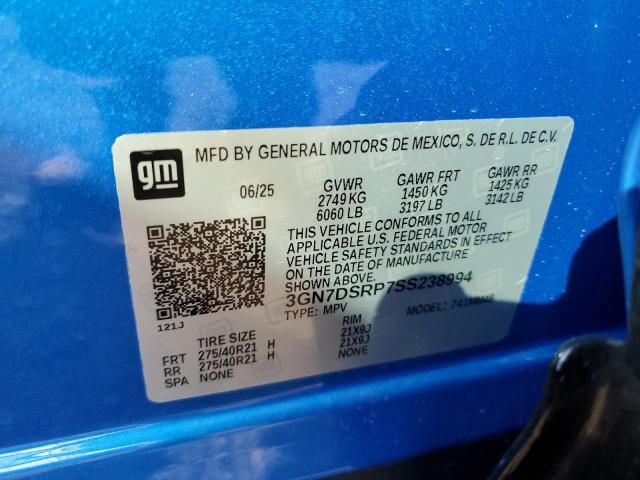 2025 CHEVROLET EQUINOX RS 3GN7DSRP7SS238994