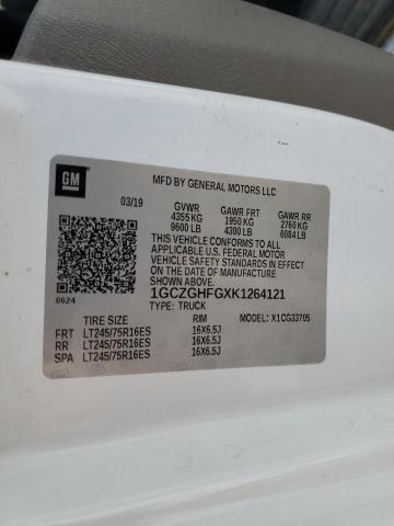 2019 CHEVROLET EXPRESS G3 #3248642248