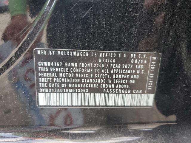 2016 VOLKSWAGEN GOLF S/SE 3VW217AU1GM013053