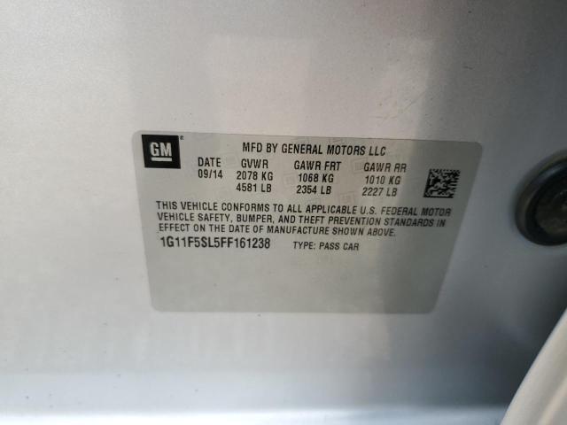 2015 CHEVROLET MALIBU LTZ 1G11F5SL5FF161238