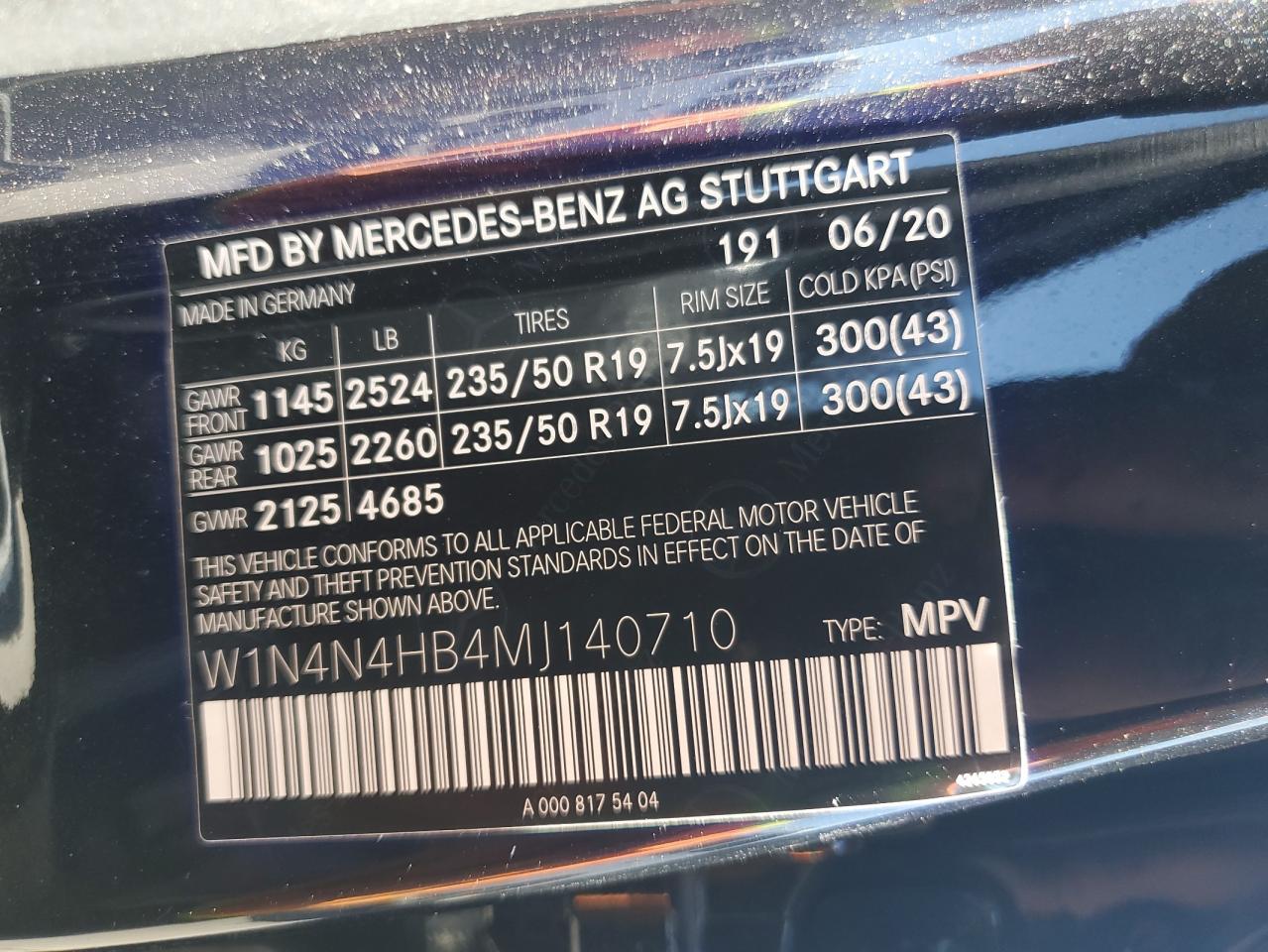 MERCEDES-BENZ GLA-CLASS 250 4MATIC