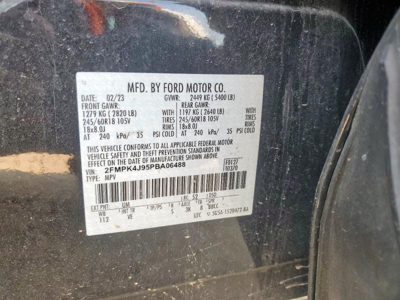 2023 FORD EDGE SEL - 2FMPK4J95PBA06488