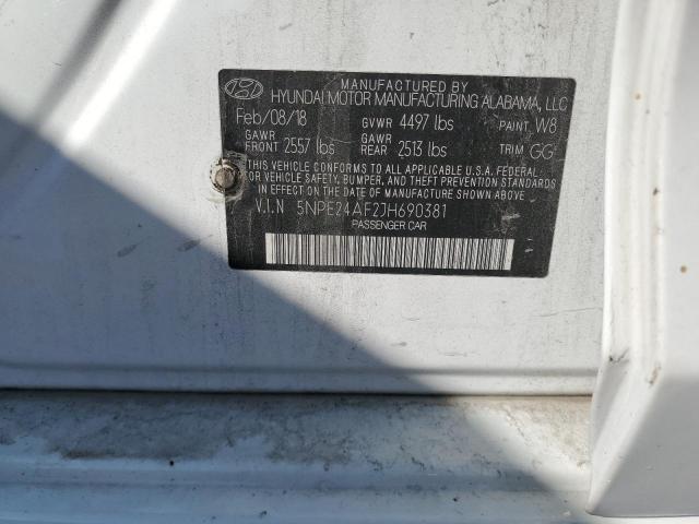 2018 HYUNDAI SONATA SE - 5NPE24AF2JH690381