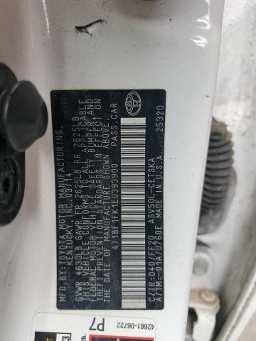 2014 TOYOTA CAMRY L - 4T1BF1FK1EU393900