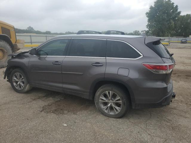 2015 TOYOTA HIGHLANDER XLE 5TDKKRFH7FS104219