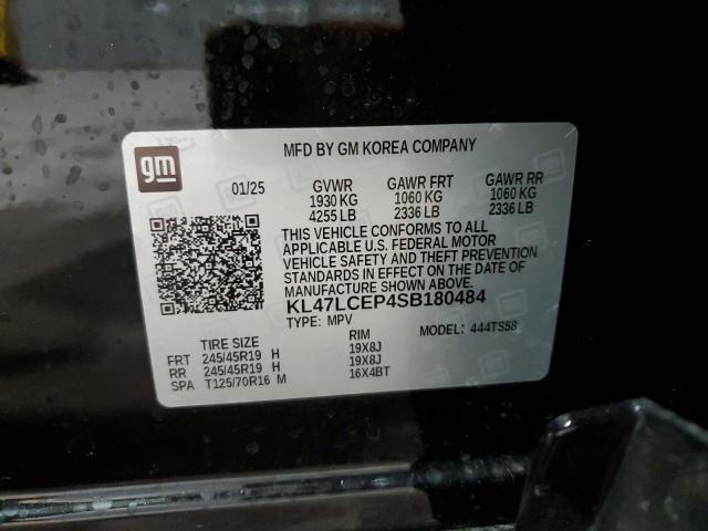 2025 BUICK ENVISTA AV KL47LCEP4SB180484