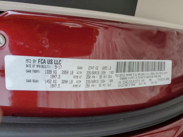 2018 CHRYSLER PACIFICA T 2C4RC1FG3JR123713