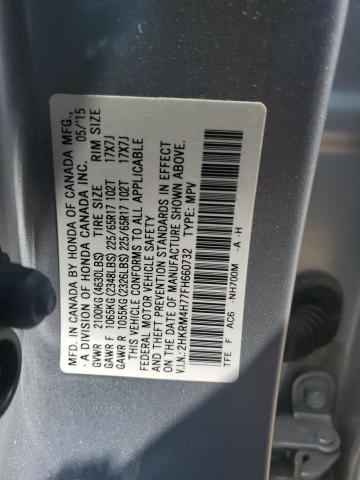 2015 HONDA CR-V EXL 2HKRM4H77FH660732