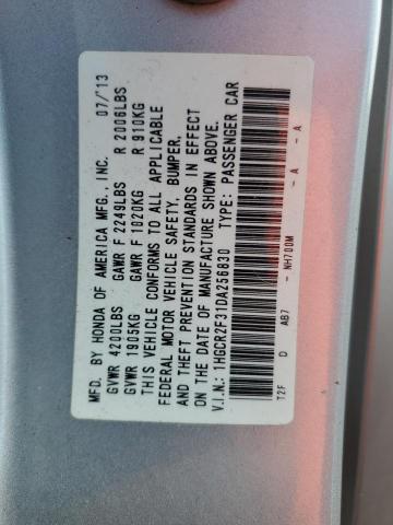 2013 HONDA ACCORD LX #3282542867