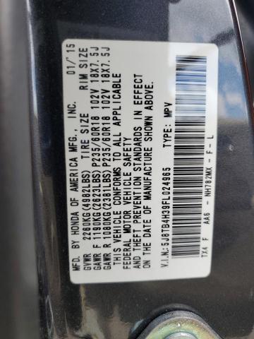 2015 ACURA RDX 5J8TB4H39FL024965