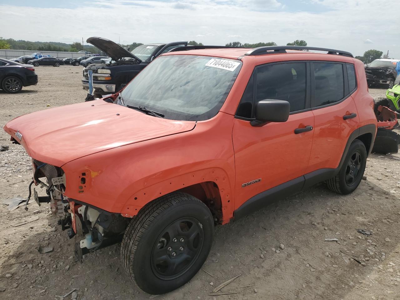 Lot #3303698021 2019 JEEP RENEGADE SPORT