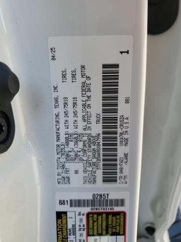 2025 TOYOTA TUNDRA DOU - 5TFKB5AA9SX047996