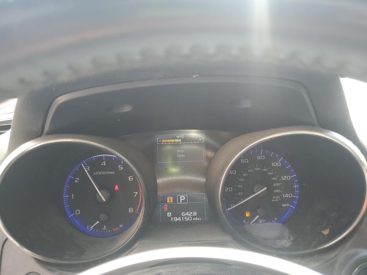 SUBARU OUTBACK 2.5I LIMITED