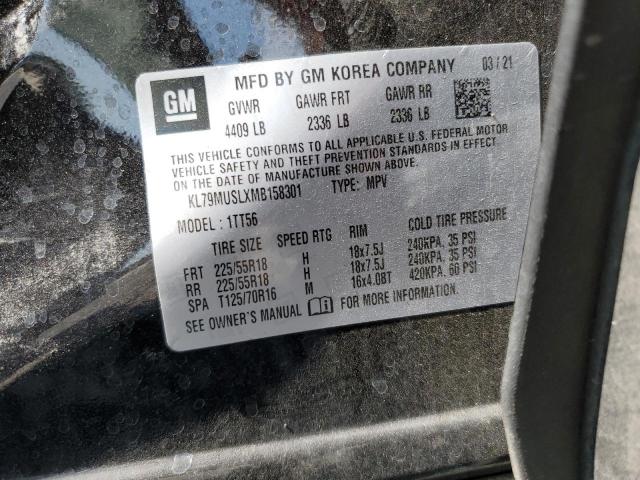 2021 CHEVROLET TRAILBLAZER RS - KL79MUSLXMB158301