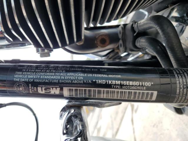 2014 HARLEY-DAVIDSON FLHX STREE 1HD1KBM16EB601100