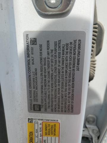 2022 GMC SIERRA K35 1GT49WEY5NF360619