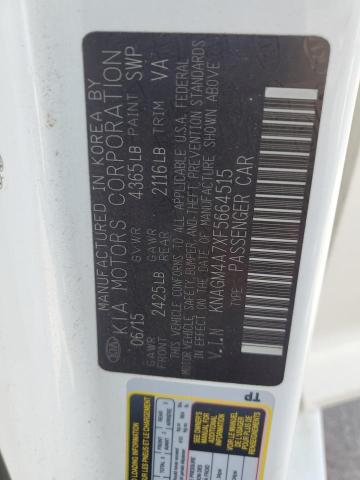 2015 KIA OPTIMA LX KNAGM4A7XF5664515