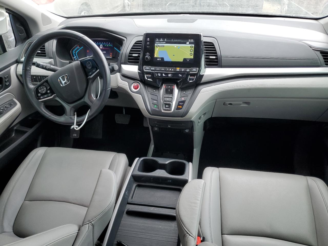 Lot #3237251263 2019 HONDA ODYSSEY EXL