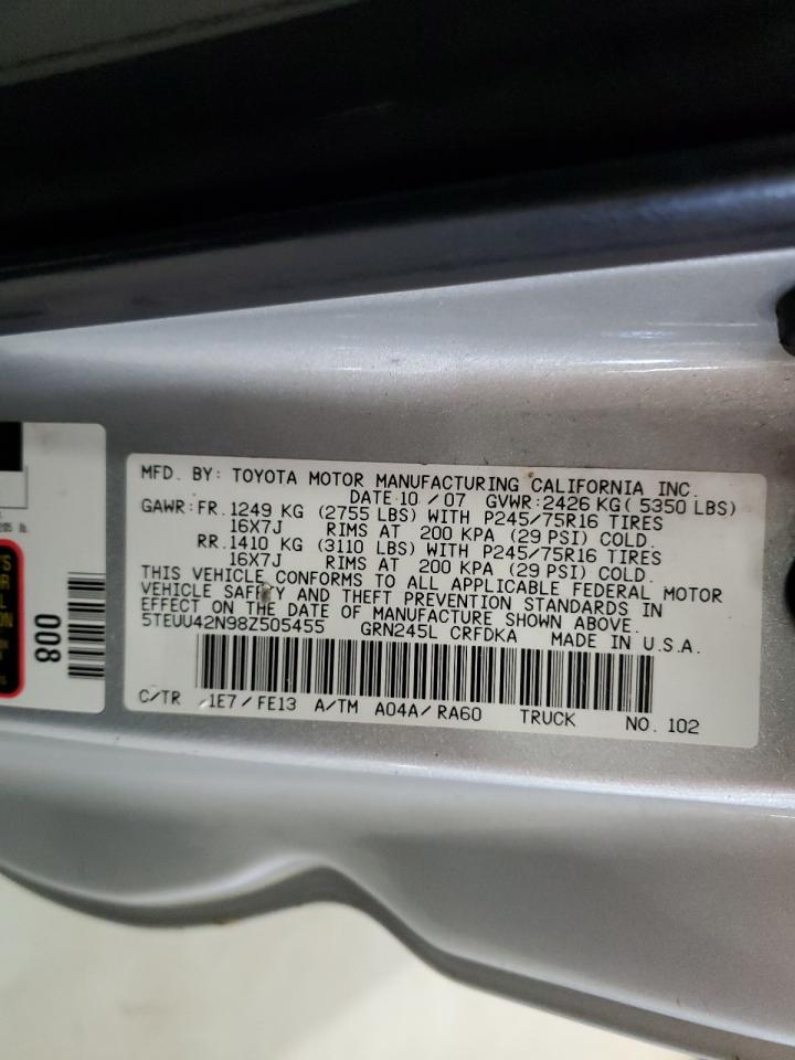 Lot #3235802773 2008 TOYOTA TACOMA ACC