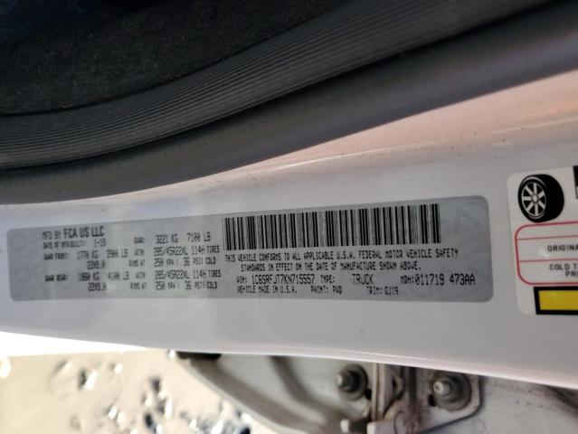 2019 RAM 1500 LARAM 1C6SRFJT7KN715557