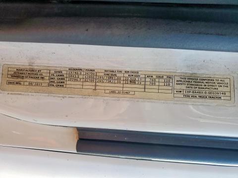 2016 PETERBILT TRACTOR 579 #3284870018