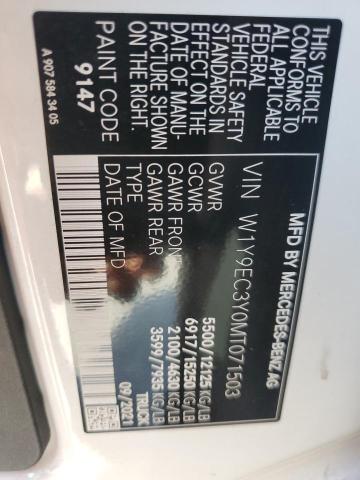 2021 MERCEDES-BENZ SPRINTER 4500 W1Y9EC3Y0MT071503